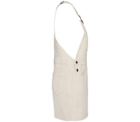 Robe salopette - Femme - PAT5010 - beige ivoire
