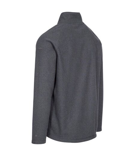 Mens Keynote Fleece Top Charcoal Grey Trespass