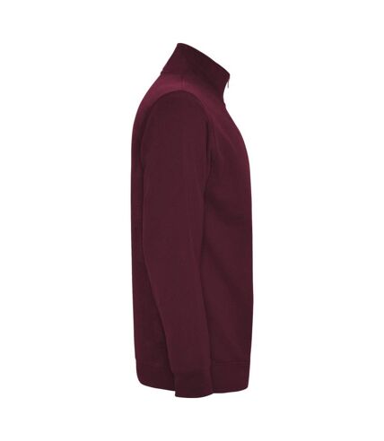 Roly Mens Aneto Quarter Zip Sweatshirt (Garnet) - UTPF4313
