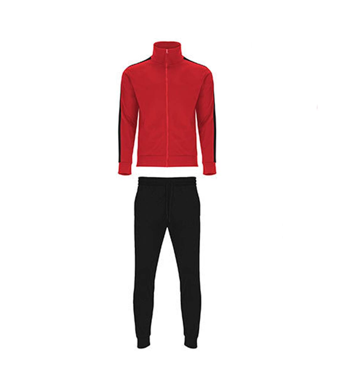 Ensemble De Survêtement Creta Adulte Rouge Noir Roly Sport-1