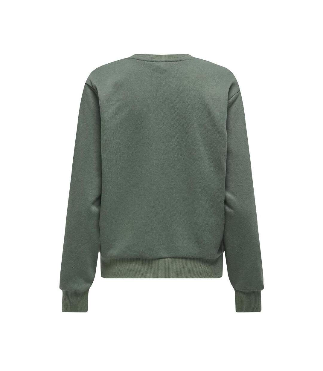 Sweat vert femme only graphite-2
