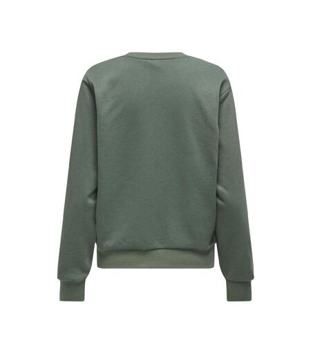Sweat vert femme only graphite