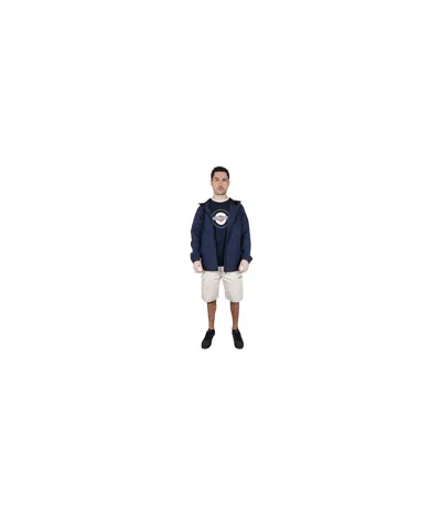 Short À Poches Motif/style Logo En Caoutchouc Homme Blanc Cassé Lambretta