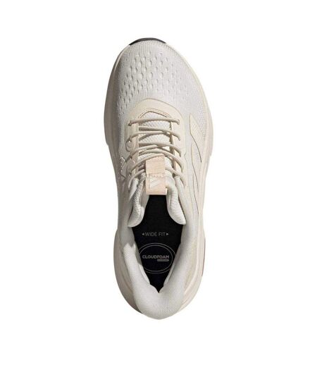 Womens/ladies Cloudfoam Trainers Wonder White Adidas