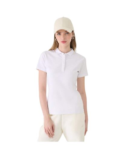 Polo F514 Femme Blanc 4F