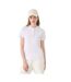 Polo F514 Femme Blanc 4F-1