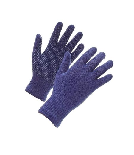 Shires Unisex Adult Suregrip Riding Gloves (Navy)