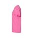 T-shirt Manches Courtes Homme Violet Fuchsia Gildan-3