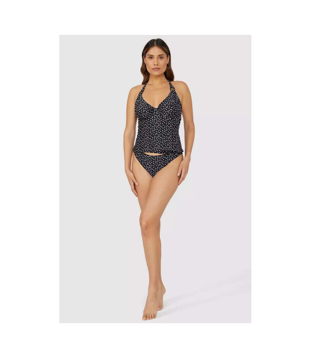 Haut de tankini femme monochrome Gorgeous-4