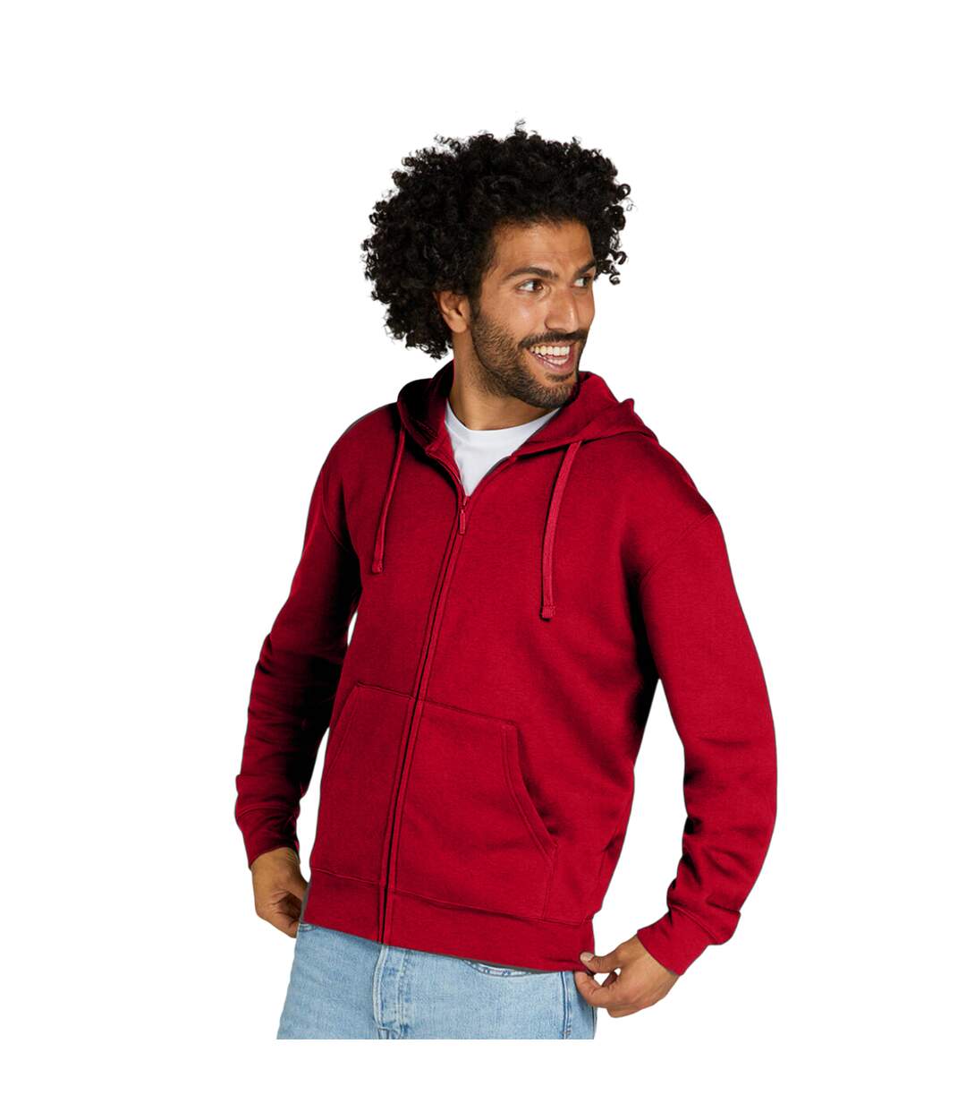 Veste À Capuche Homme Rouge SG Originals-1