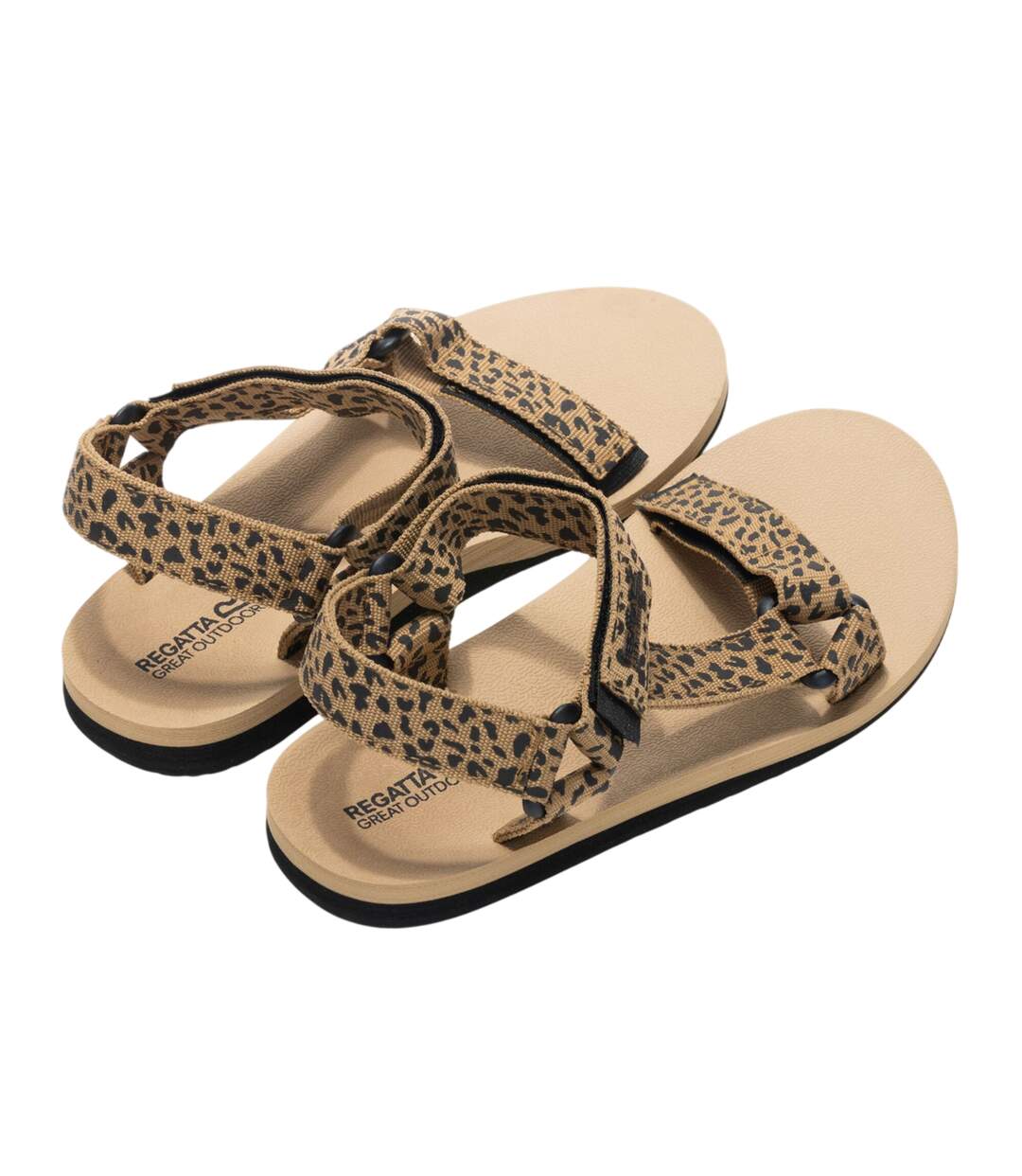 Sandales Lady Vendeavour Femme Beige Noir Noir Regatta-2