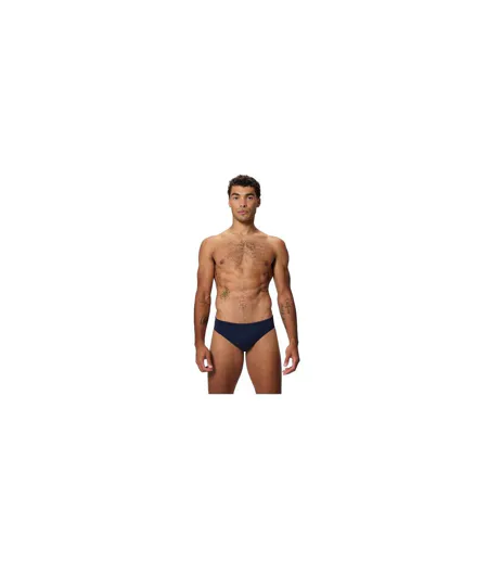 Mens Boom Solid Endurance+ Swim Briefs Navy Speedo