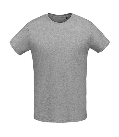 SOLS - T-shirt manches courtes MARTIN - Homme (Gris chiné) - UTPC4084