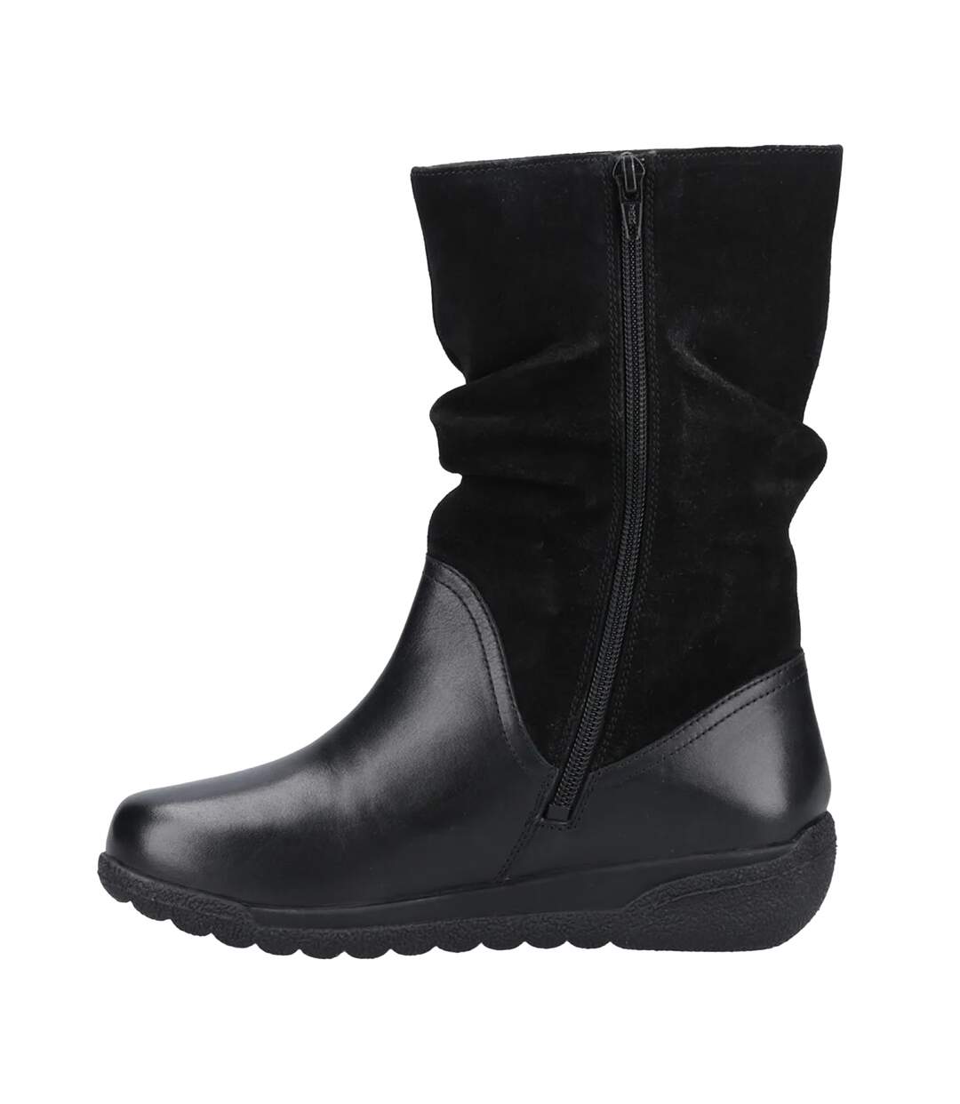 Bottes Mi-hautes Starling Femme Noir Fleet & Foster-3