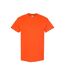 T-shirt Manches Courtes Homme Orange Gildan-1