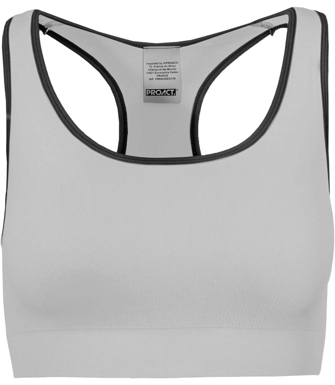 Brassière de sport - PA001 - blanc-1