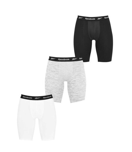 Boxer Homme Noir Blanc Gris Reebok