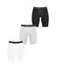 Boxer Homme Noir Blanc Gris Reebok-1
