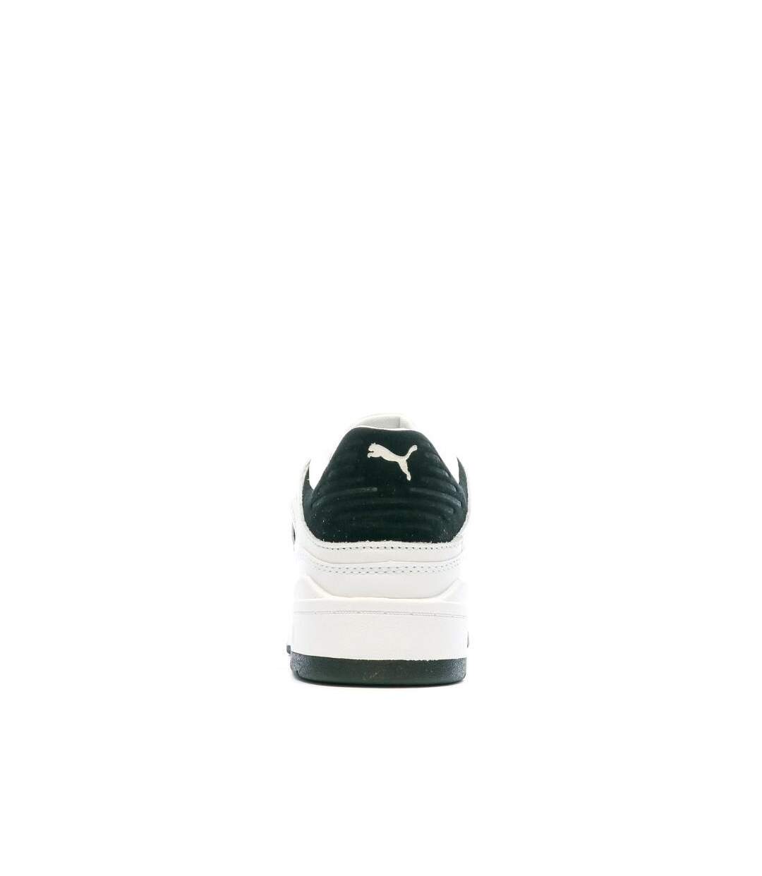 Baskets blanches/noires homme puma slips tream-3