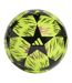 Ballon De Foot Motif/style Ligue Des Champions De L´uefa Final Club Taille 4 Jaune Vif Noir Adidas-1