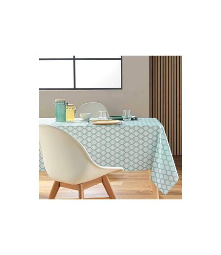 Nappe Antitache Imprimé Davia 145x240cm Sauge