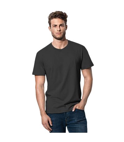T-shirt Classique Homme Noir Stedman
