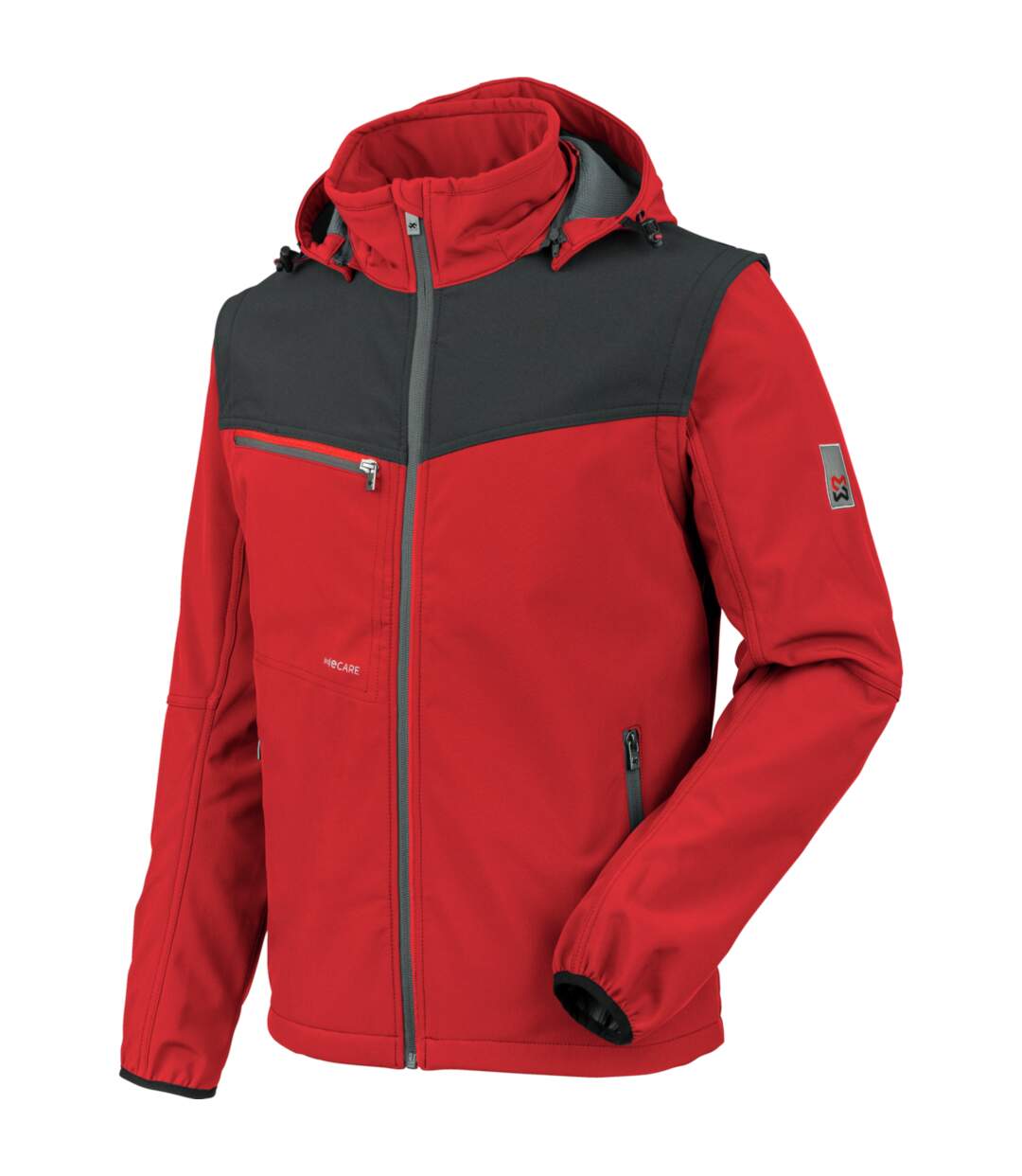 Softshell de travail Stretch X rouge Würth MODYF