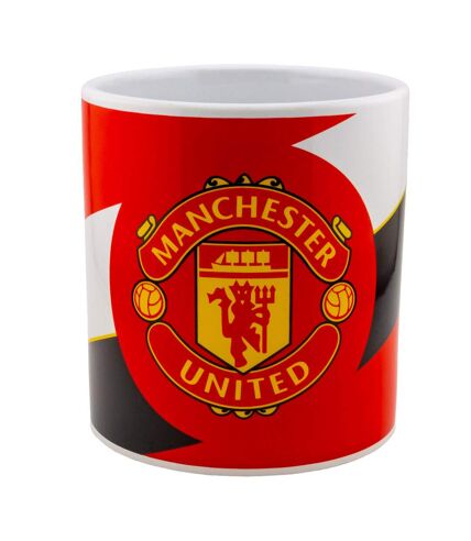 Manchester United FC - Mug (Rouge / Jaune) (Taille unique) - UTTA11649