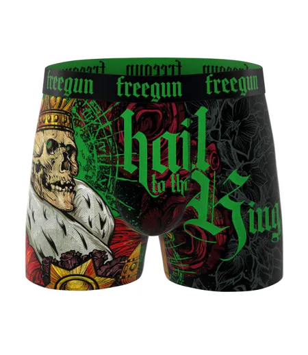 Lot de 3 boxers homme collection Rock That Freegun