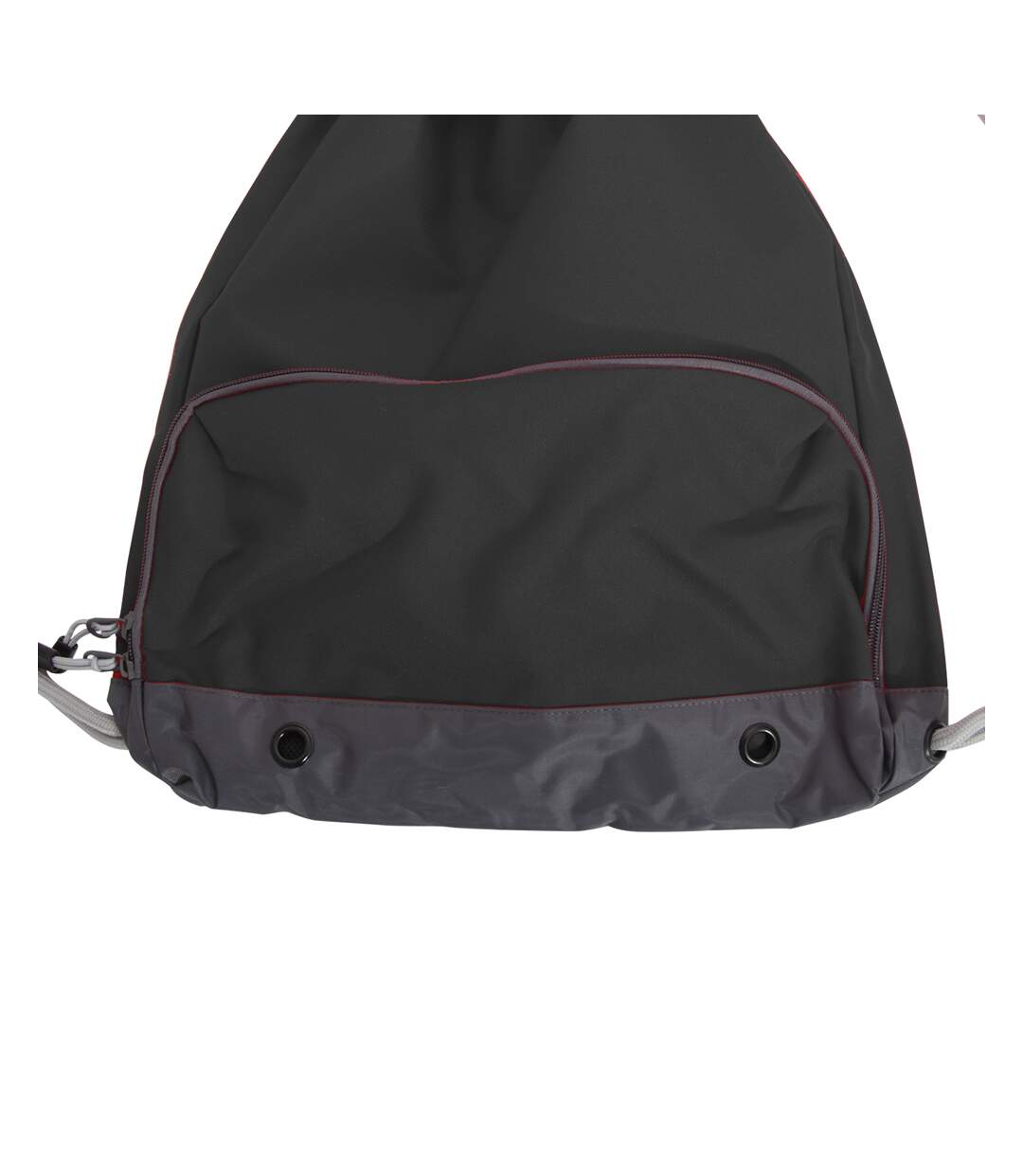 Bagbase Athleisure Water Resistant Drawstring Sports Gymsac Bag (Pack of 2) (Black) (One Size) - UTBC4341-2