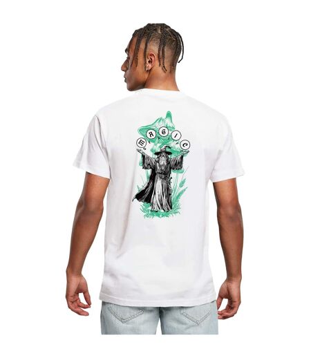 T-shirt Homme Magic Of Life La Magie De La Vie Blanc Mister Tee
