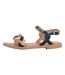 Sandale Plate Cuir Enfant Les Tropeziennes Bonbon-1