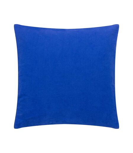 Archie tufted cushion cover 45cm x 45cm cobalt/pink Heya Home