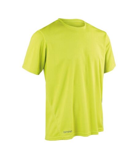Spiro Unisex Adult Performance Quick Dry T-Shirt (Lime) - UTPC7230