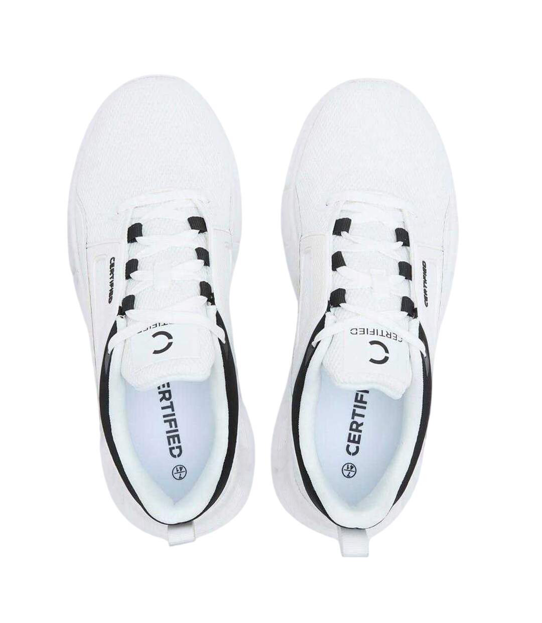 Baskets Homme Blanc Noir CTI-3