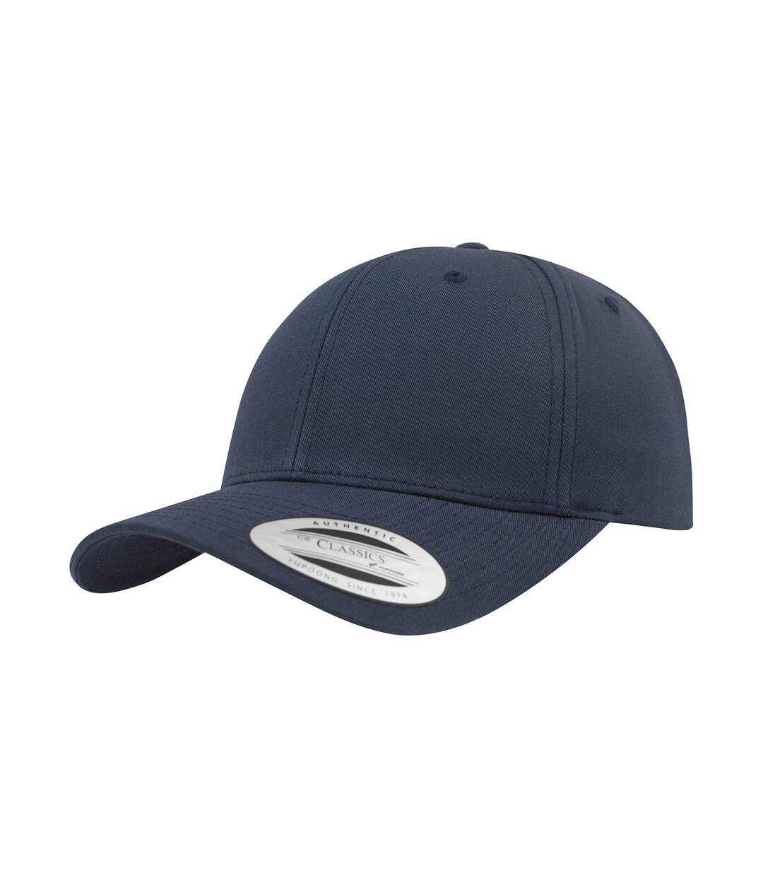 Casquette ajustable flexfit classic adulte bleu marine Yupoong-1