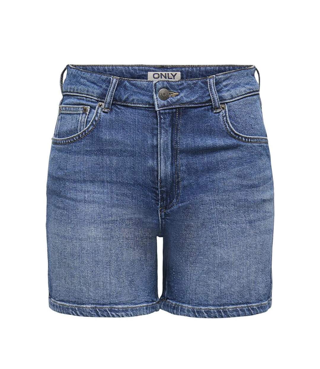 Short bleu femme only giorgia-1