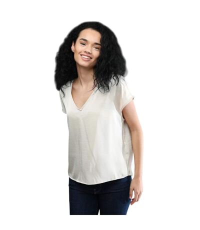 Haut marys dana femme beige gris Vero Moda