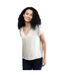 Haut marys dana femme beige gris Vero Moda-1