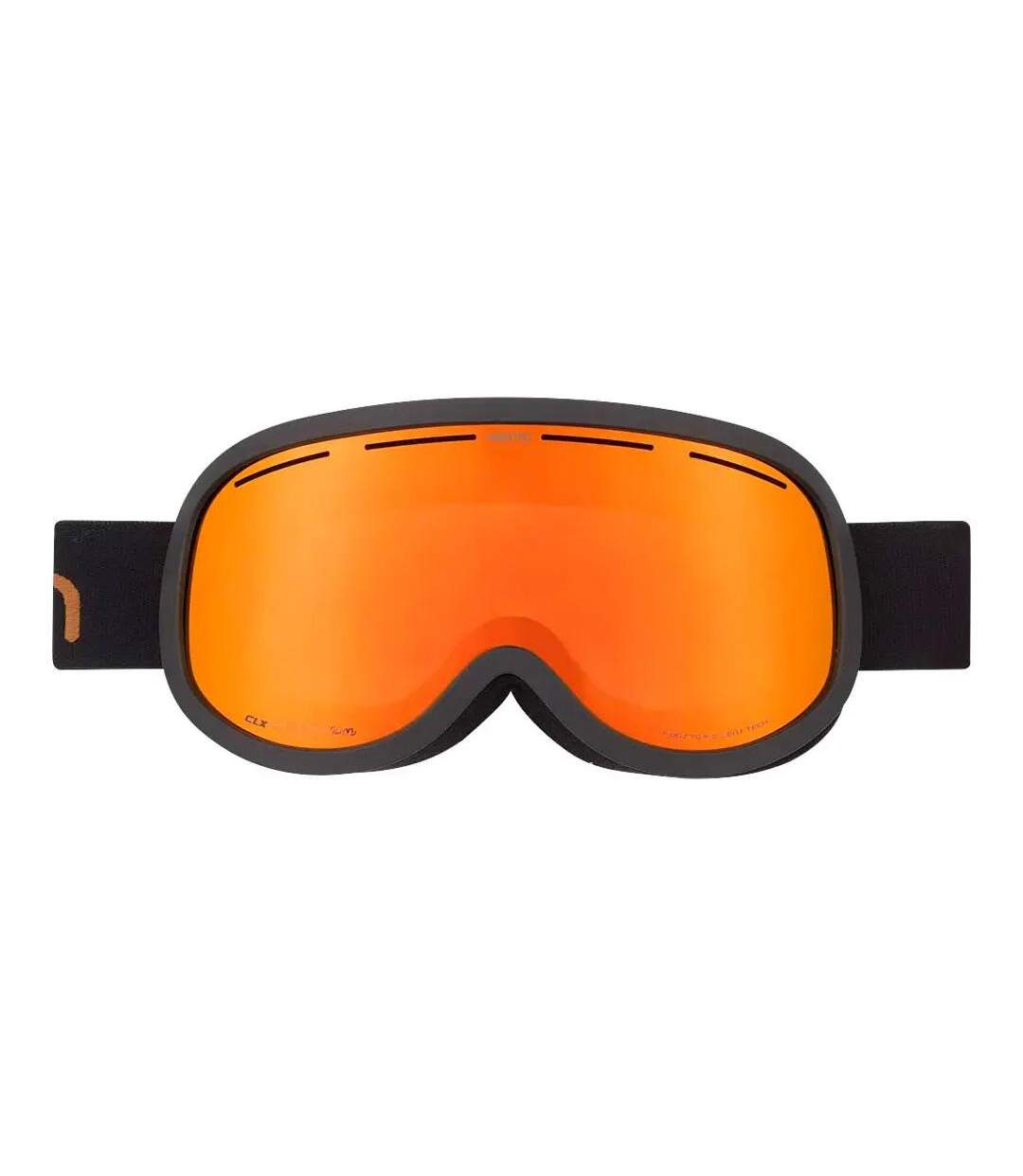 Masque de ski noir/orange mixte cairn maestro clx3-2