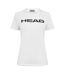 T-shirt Lucy Femme Blanc Noir Head-2