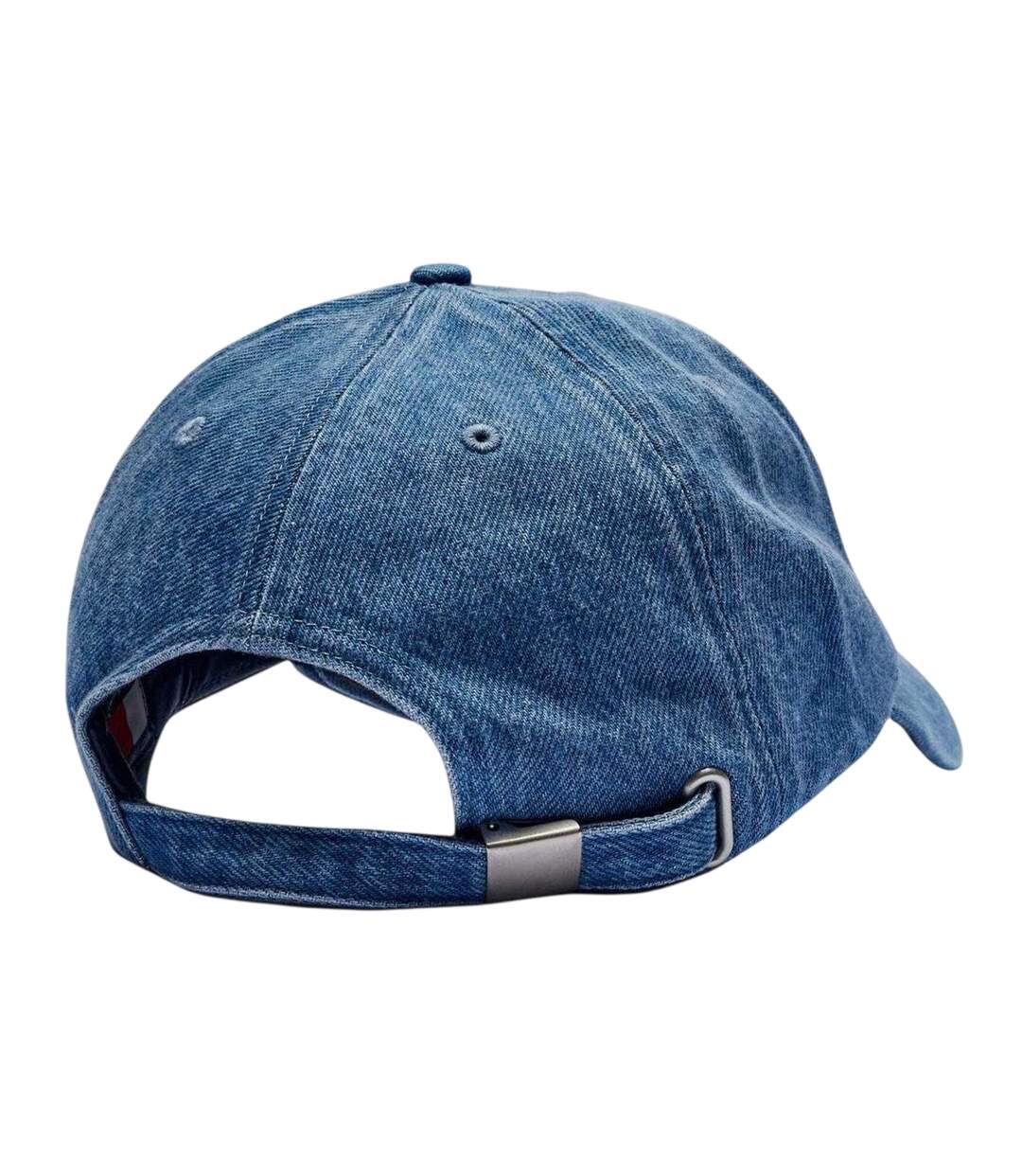 Mens Embroidered Logo Denim Baseball Cap Blue Denim Tommy Jeans-2
