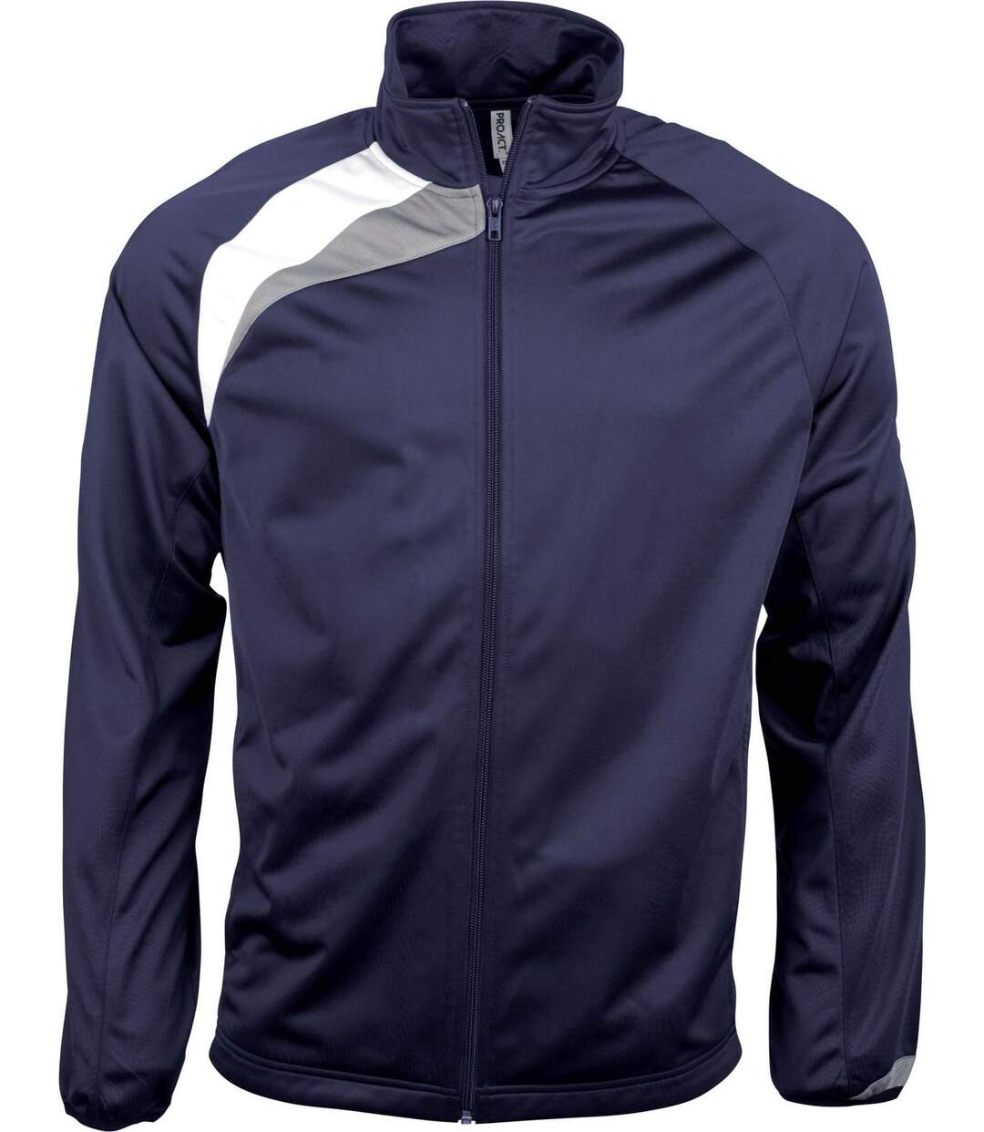 Veste survêtement sport PA306 - bleu marine - homme-2