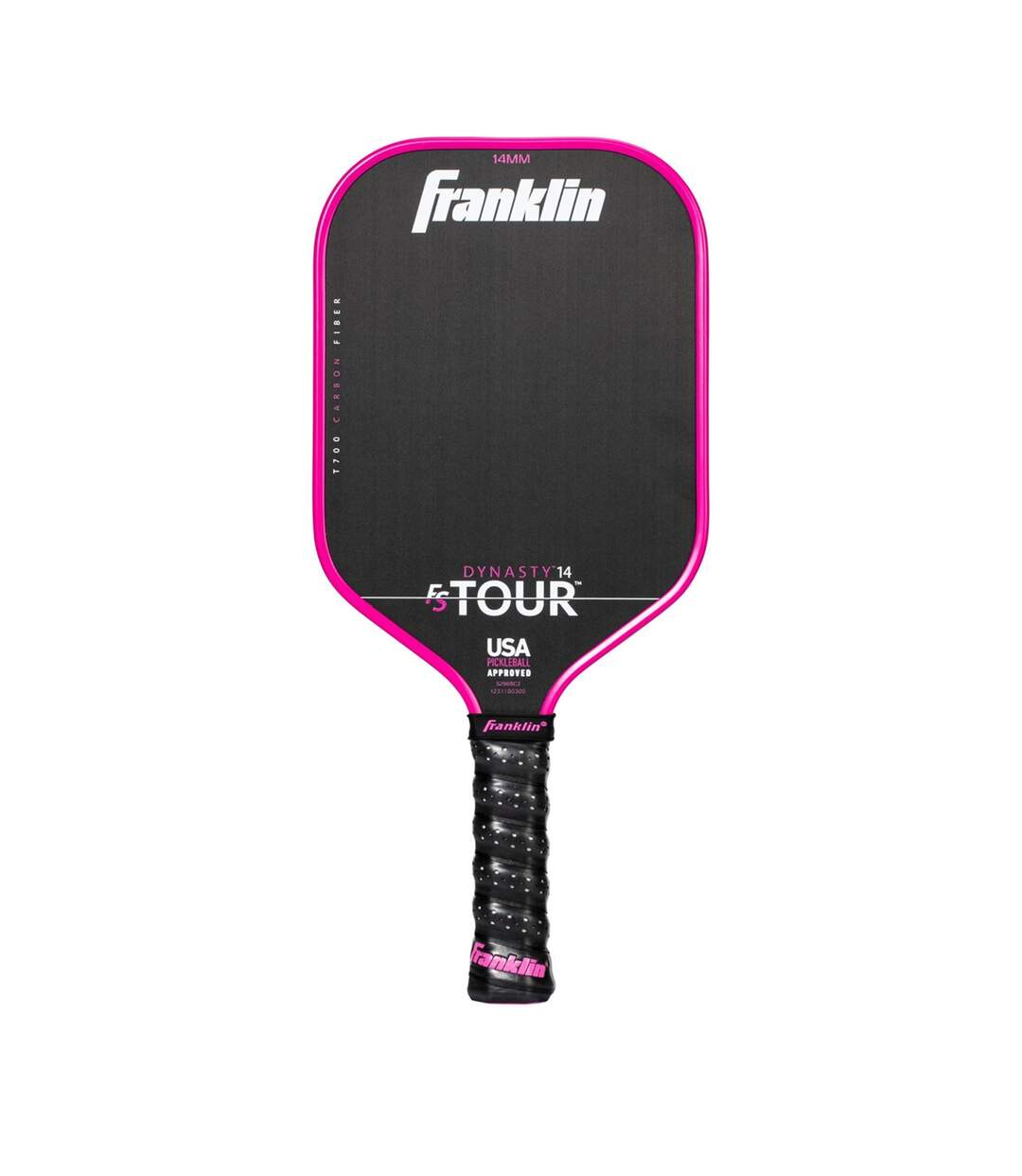 Raquette de pickleball fs tour dynasty 14 mm rose Franklin-1