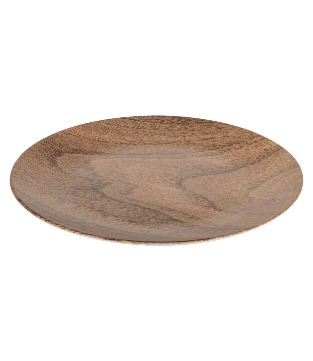 Lot de 6 Assiettes Plates Mood 26cm Marron-2
