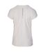 T-shirt Selina Femme Blanc Beige Fitanu-3