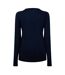 Pull Motif/style Logo Femme Bleu Marine Biba-3