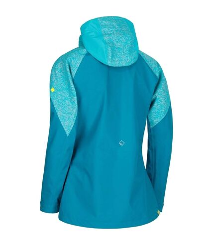 Regatta Womens/Ladies Carletta III Hooded Jacket (Pearl Gentian Blue/Pastel Blue) - UTRG3728