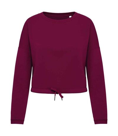 Sweat court femme violet cerise Native Spirit