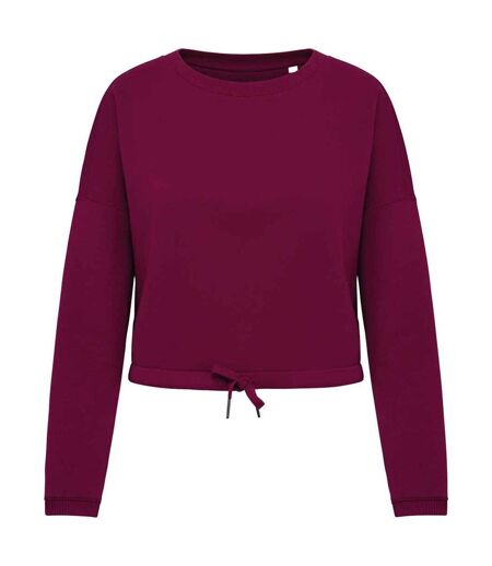 Sweat court femme violet cerise Native Spirit
